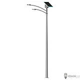 Автономна опора освітлення на сонячній панелі 2 x 50 W 7 м, фото 3