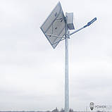 Автономна опора освітлення на сонячній панелі 50W, фото 4