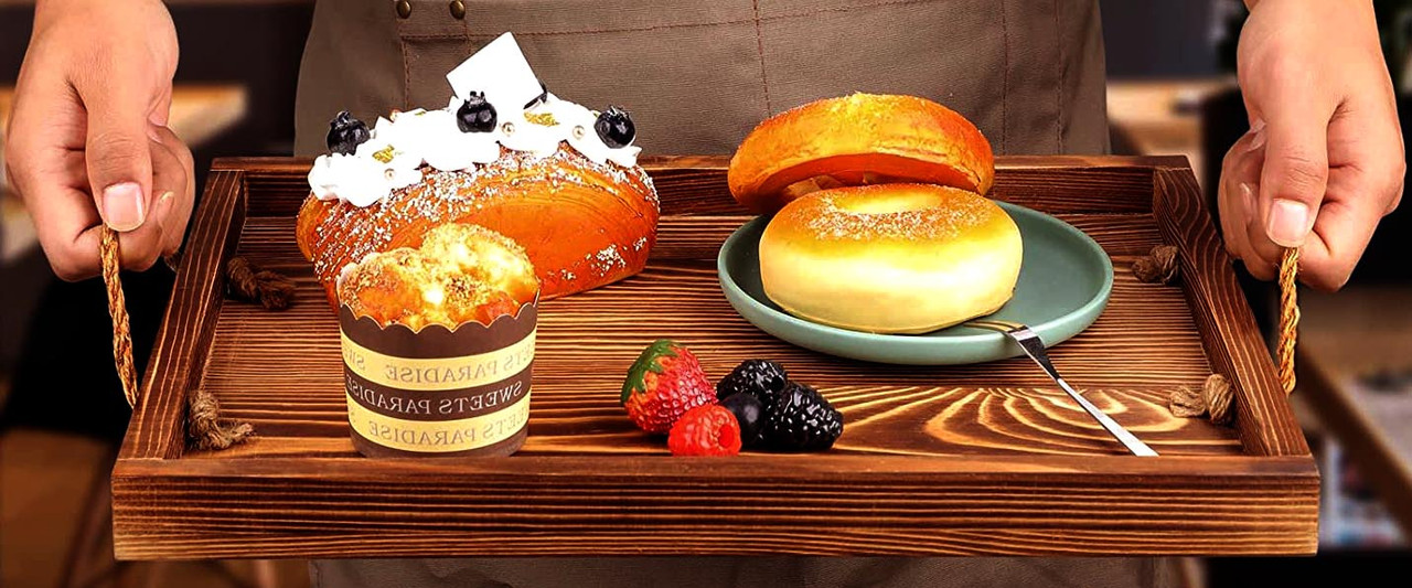 Піднос дерев'яний "Брехт 40" трюфель