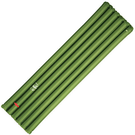 Коврик надувной Ferrino 6-Tube Lightweight Airbed Green (78027DVV), фото 1