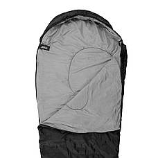 Спецальний мішок Highlander Sleepline 300 Mummy/+3 °C Black Right (SB039-BK), фото 5