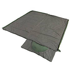 Спальний мішок Outwell Contour Lux XL Reversible/ 1°C Green Left (23299), фото 4