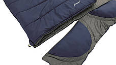 Спальний мішок Outwell Contour Lux Double Reversible/-5 °C Imperial Blue (230297), фото 6
