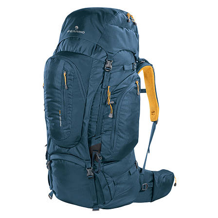 Рюкзак туристичний Ferrino Transalp 60 Blue/Yellow (75006EBG), фото 1
