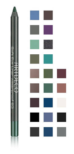 Водостойкий карандаш для глаз Artdeco Soft Eye Liner Waterproof Ардеко ...