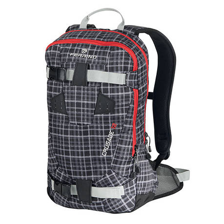 Рюкзак туристичний Ferrino Crusade 12 Tartan Black, фото 1