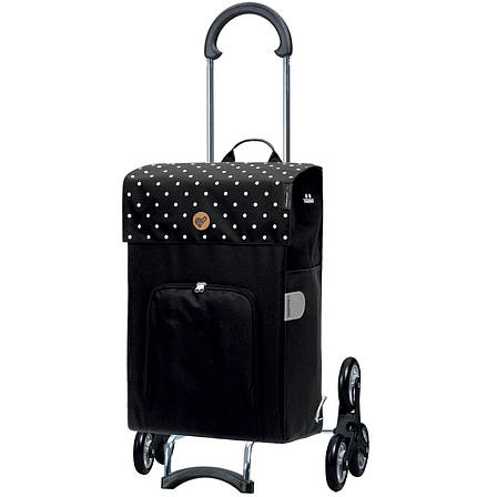 Сумка-візок Andersen Treppensteiger Scala Shopper Malit Black (119-044-80), фото 1