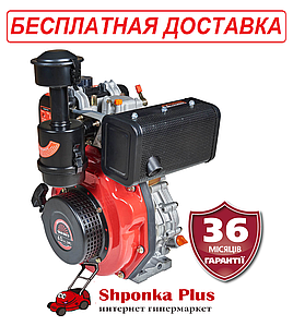 Двигун дизельний 6 к.с. шліци 25 мм Латвія Vitals DЕ 6.0s