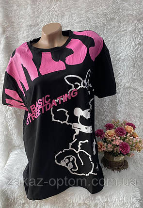 Футболка женская оптом (M-XL) Китай 7120-89374, фото 2