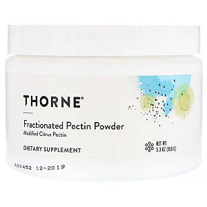 Пектин порошкообразный фракционированный, Fractionated Pectin Powder, Thorne Research, 150 гр (5,3 унции)