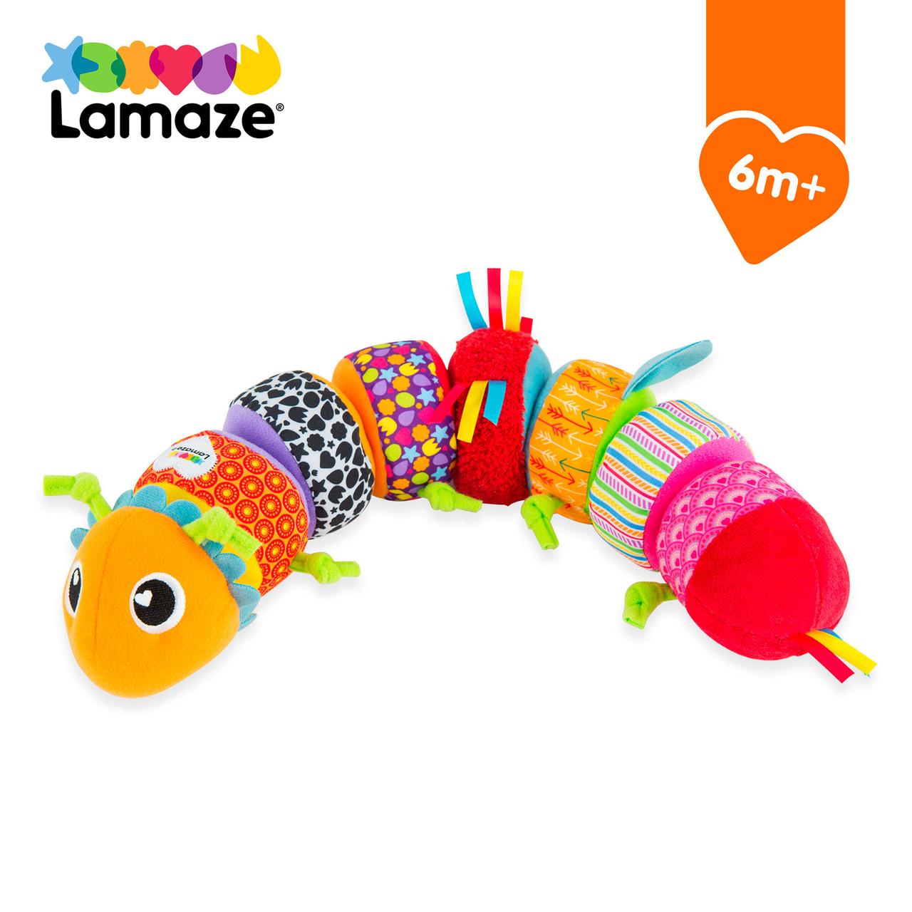 Розвиваюча м'яка іграшка Lamaze Збери гусеничку (L27244)
