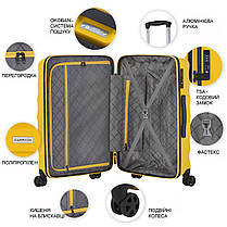Валіза CarryOn Porter (S) Yellow (502456), фото 4