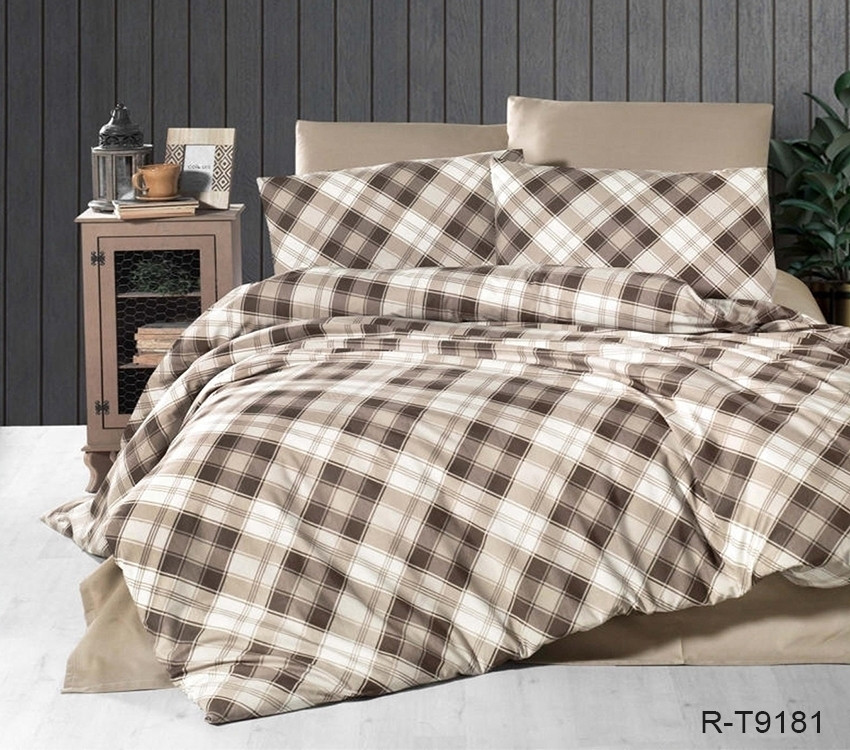 Постільна білизна полуторний ранфорс (Туреччина) ТМ TAG R-T9181, фото 1