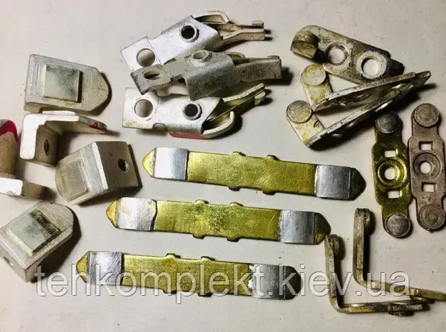 Контакти для контакторів КНТ (срібло, недорого), фото 1