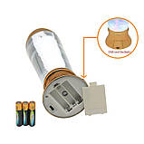 Світильник нічник лампа торнадо "Tornado Lamp" 27 см — срібло (AS-66596), фото 8