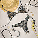 Купальник жіночий бікіні Moana & Peach на зав'язках Python, фото 3