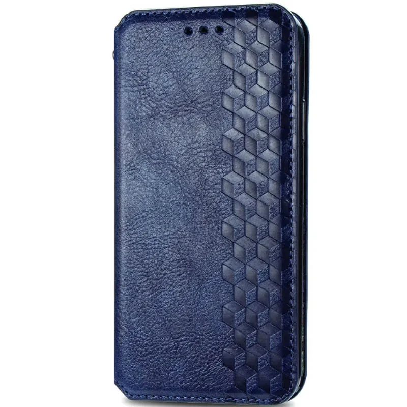 Xiaomi Redmi 9A (38005_5) Синий кожаный чехол на ксиоми сяоми редми 9а