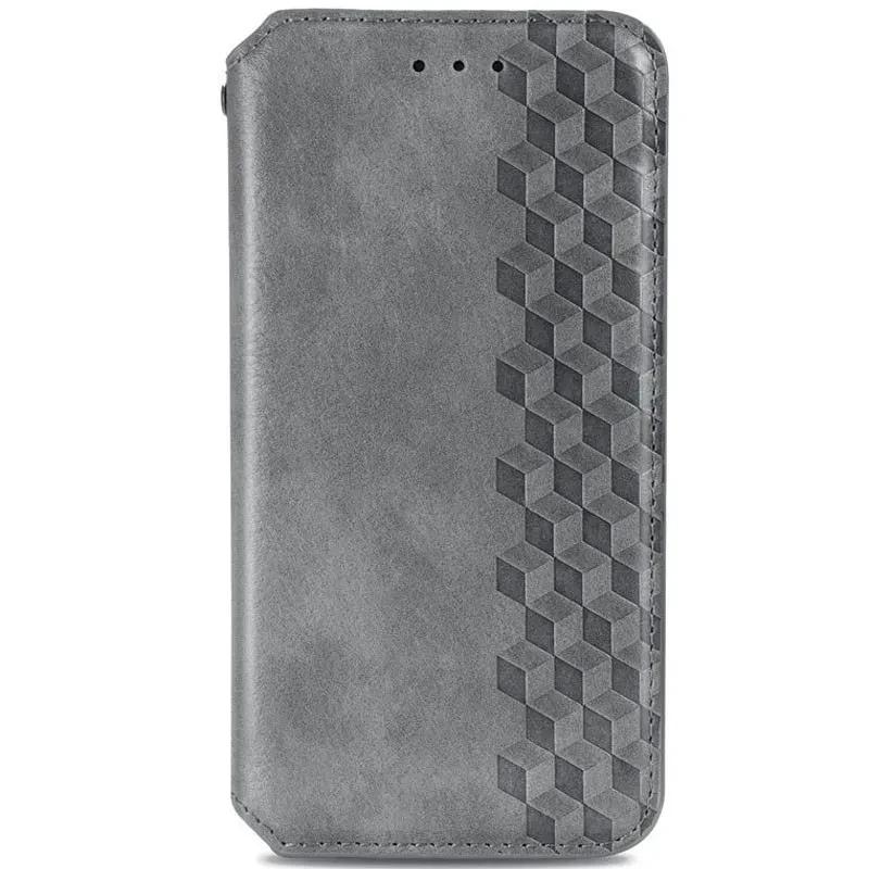 Xiaomi Redmi 10 (50447_4) Серый кожаный чехол на ксиоми сяоми редми 10