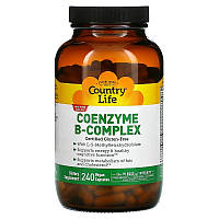 Коэнзим В-комплекс Country Life "Coenzyme B-Complex" кофермент (240 веганских капсул)