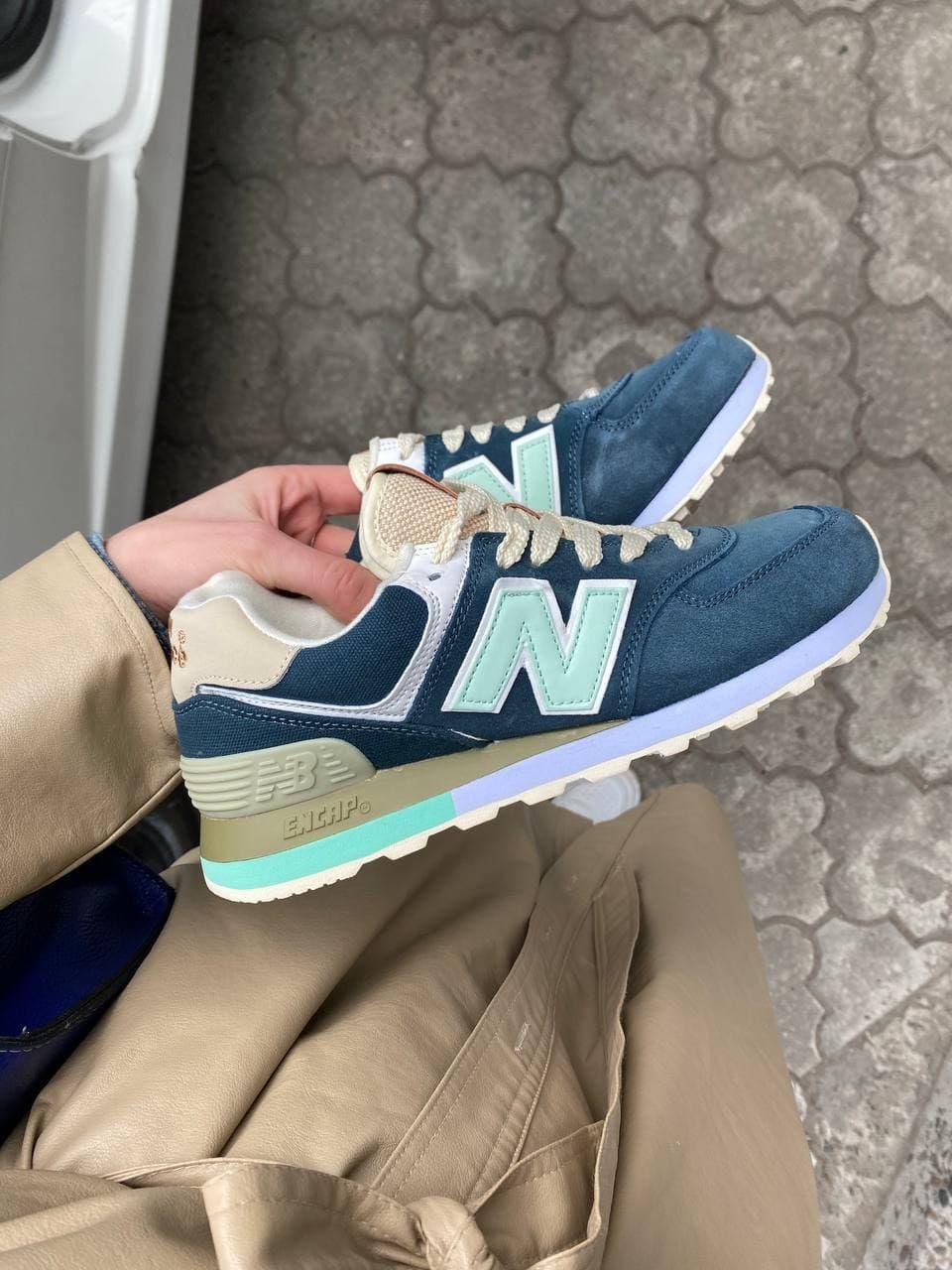 Womens new balance 574 outlet blue