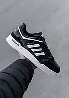Кроссовки мужские Adidas Drop Step кеды черные адидас дроп степ кожаные демисезонные повседневные 46