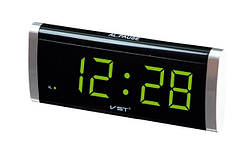 Годинник мережевий VST 730-2 зелений