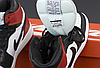 Кросівки Nike Air Jordan 1 Retro High Black Red взуття Найк Джордан високі шкіряні червоні чоловічі  жіночі підліткові, фото 5