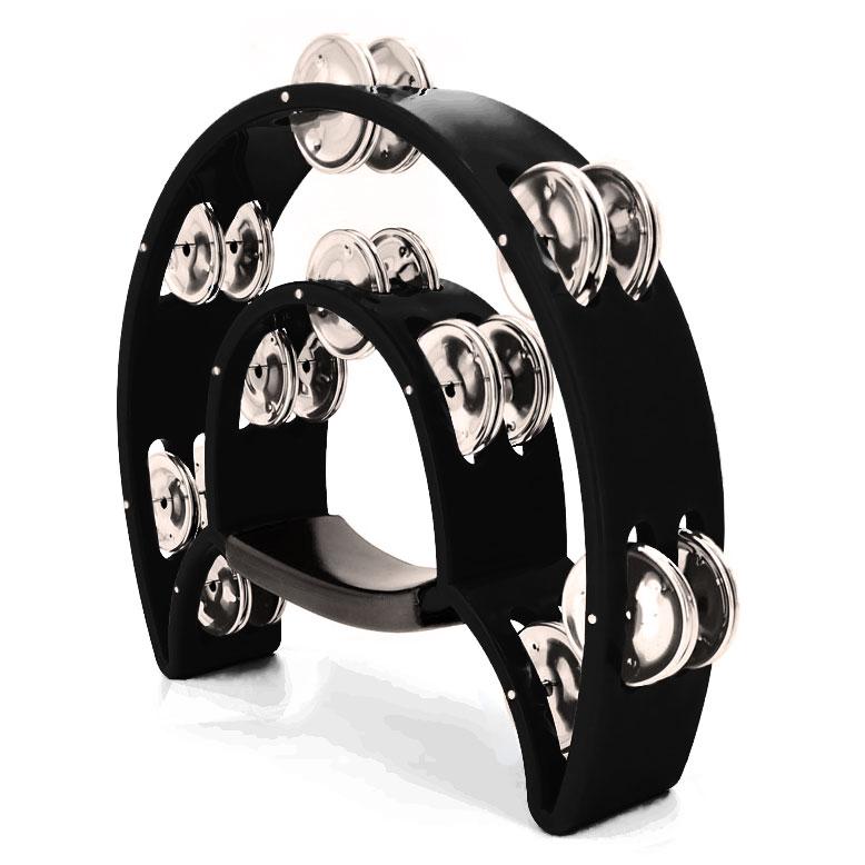 Тамбурин MAXTONE 818 Dual Power Tambourine (Black)