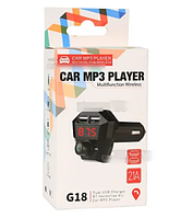 Автомобильный FM-трансмиттер G18 (2USB, 2.1A, MP3 Player)