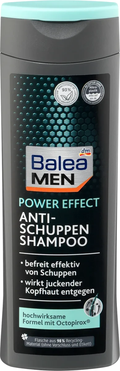 Шампунь Balea Men Anti - Schuppen Power Effect - проти лупи, 250 мл