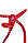 Подвійний страпон із вібрацією Fetish Tentation Vibrating Strap-On with Double Dildo, червоний, фото 3