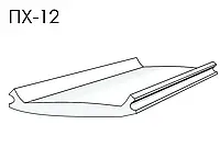 Вставка ALTEZA для натяжных потолков - Вставка ПХ-12 (100м.п.) Gamma 35