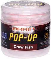 Бойлы Brain Pop-Up F1 Craw Fish (річковий рак) 10 mm ( 5 шт в зип пакете )