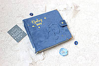 Альбом - дневник для новорожденного малыша, первый фотоальбом для мальчика, подарок новорожденному