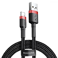Кабель Baseus Cafule Cable USB to Type-C 3A 1m Red/Black