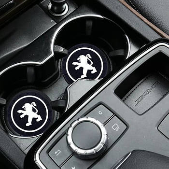Антиковзаючий килимок в підстаканики Peugeot (Пежо)