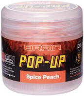 Бойлы Brain Pop-Up F1 Spice Peach (персик/спеції) 10 mm ( 5 шт в зип пакете )