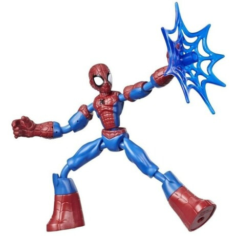 Гнучка фігурка Людина-Павук Бенді Spiderman Bend and flex 15 см Hasbro Е7686