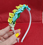 Обідок український із квітами Обруч український, фото 3