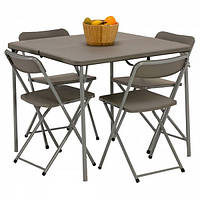 Стол со стульями Vango Orchard 86 Table and Chair Set Grey (TBNORCHARG10TDC)