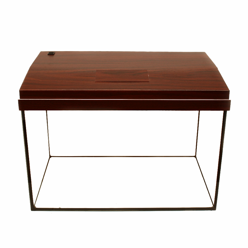 Прямокутний акваріум А-20 з кришкою та LED освітленням Махонь, фото 1