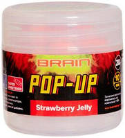 Бойлы Brain Pop-Up F1 Strawberry Jelly (полуниця) 10 mm ( 5 шт в зип пакете )