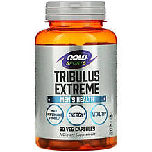 Трибулус NOW Foods, Sports "Tribulus Extreme" якорці слані, з травами (90 капсул)