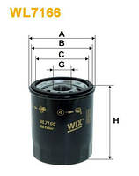 Фильтр масляный WIX-FILTRON (WL7166)