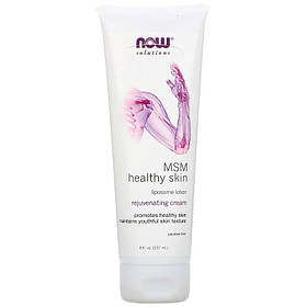 Ліпосомний лосьйон NOW Foods "MSM Healthy Skin Liposome Lotion" з MСM (237 мл)