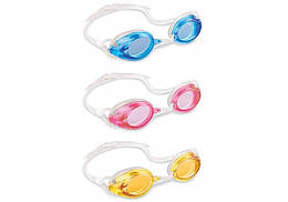 Окуляри для плавання Sport Relay Intex 55684, від 8 років, обхват голови ≈ 50-56 см, басейн, для дітей, дорослі