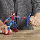 Гнучка фігурка Людина-Павук Бенді Spiderman Bend and flex 15 см Hasbro Е7686, фото 4