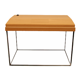 Прямокутний акваріум АП-30 з кришкою та LED освітленням