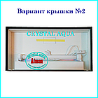 Прямокутний акваріум А-95A з кришкою та лампами 1x18 W, Т8, фото 3