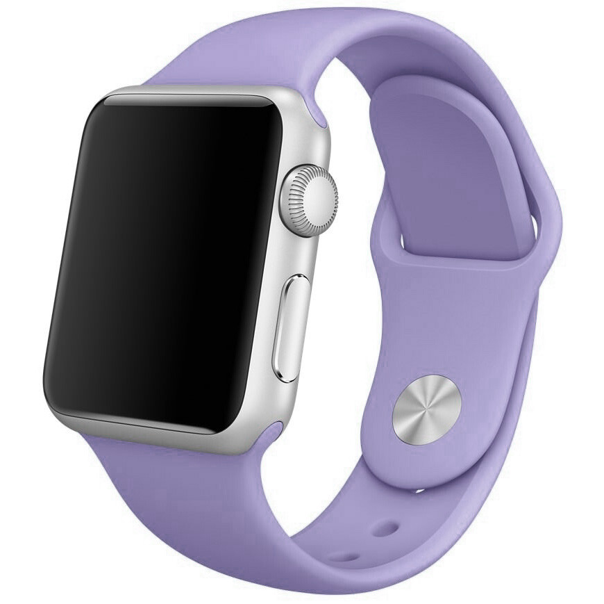 Ремінець Silicone Band для Apple Watch 38 / 40mm (S / M) Lavender